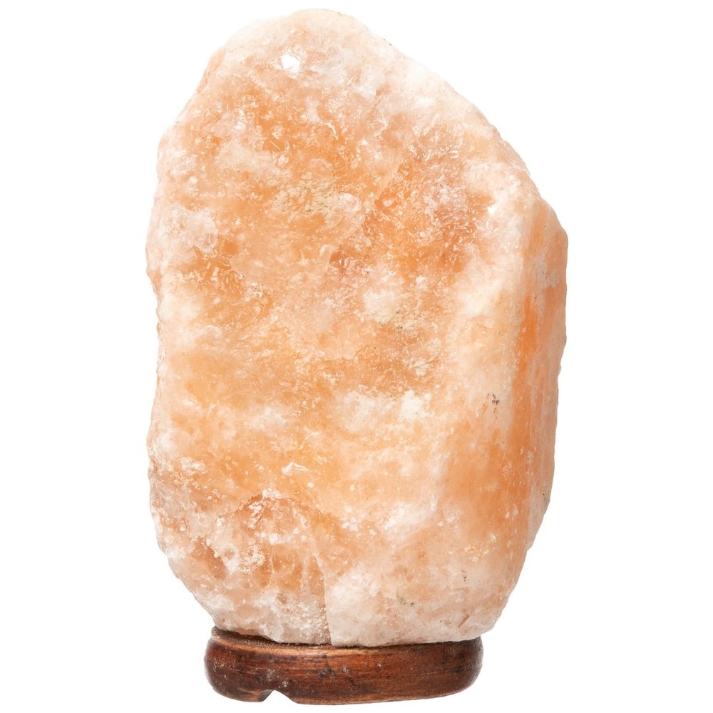  Natural Salt Lamp With Wooden Base 16-18kg