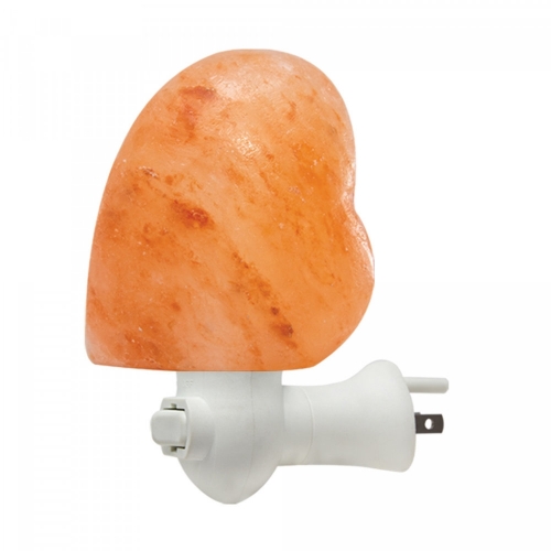 Himalayan Salt Heart Shaped Night Light Lamp