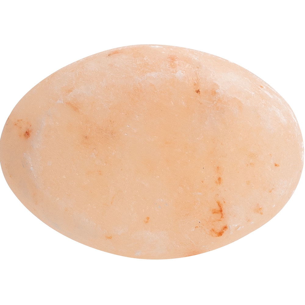 Himalayan Salt Massage Stone In Flat Oval Shape