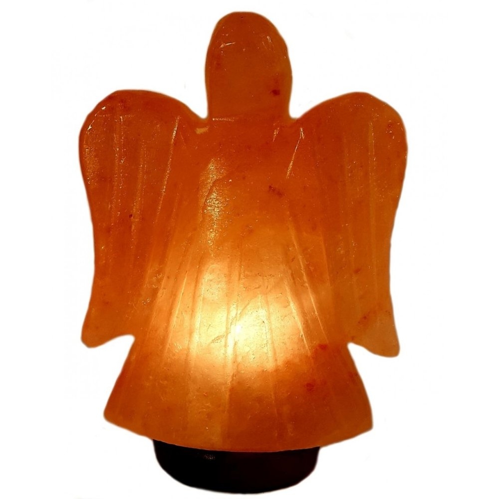 Angle Shaped Pink Salt Lamp