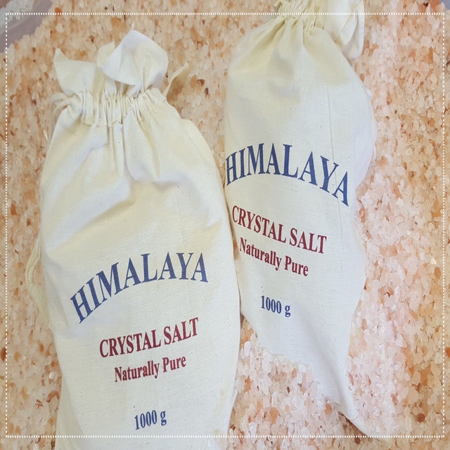 Himalayan Bath Salt With Cotton Bag