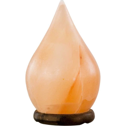 Tear Drop Shaped Pink Salt Lamp