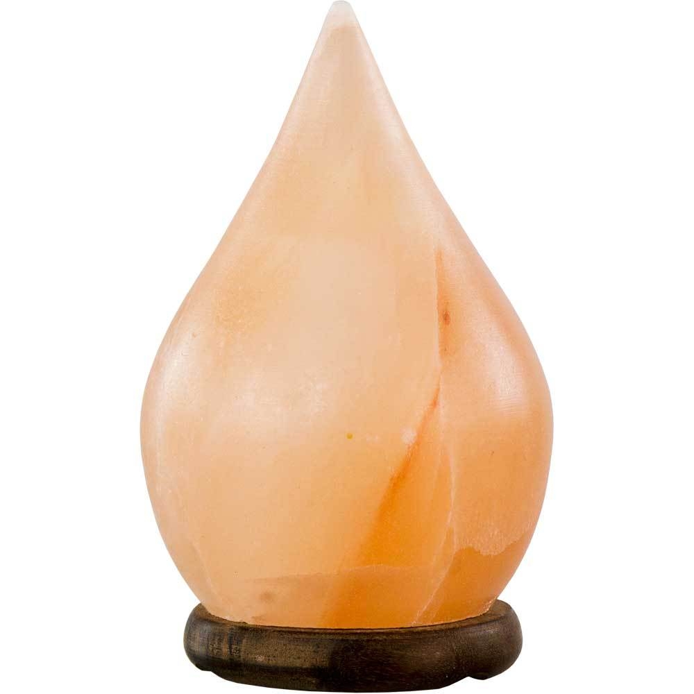 Tear Drop Shaped Pink Salt Lamp