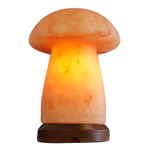 Mushroom Shaped Pink Salt Lamp